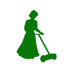 Mowing Lady